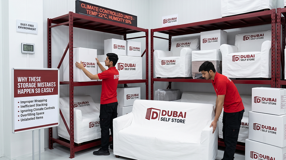 Common self storage mistakes and how to prevent them