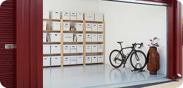 Inside a Dubai Self Store storage facility