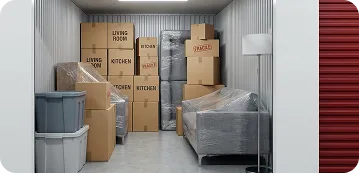 self storage during downsizing