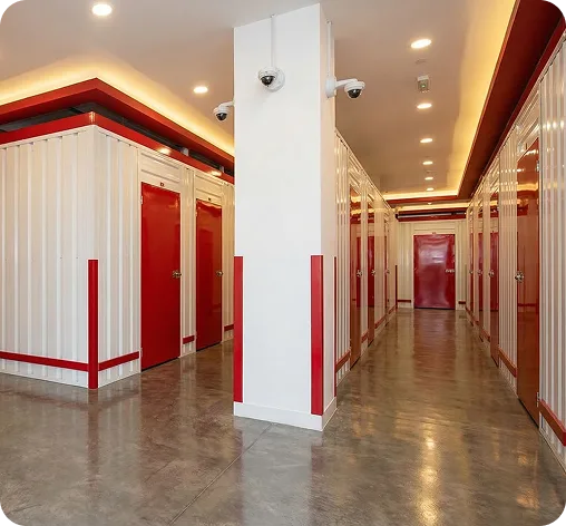 Secure self storage units at the Dubai Self Store facility