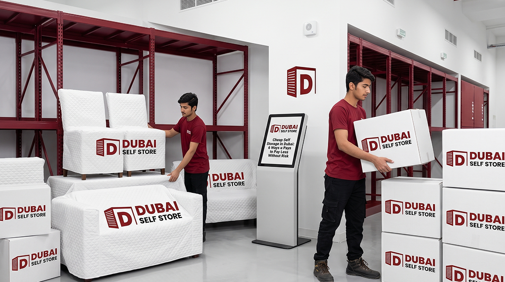 Self storage facility in Dubai
