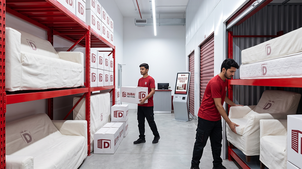 Self storage facility in Dubai