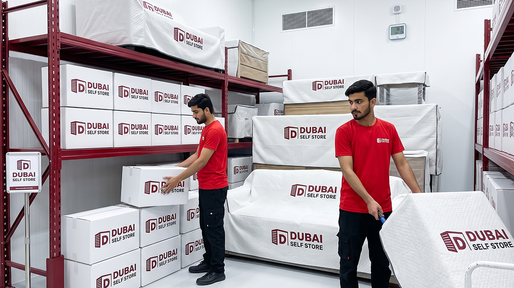 Self storage facility in Dubai